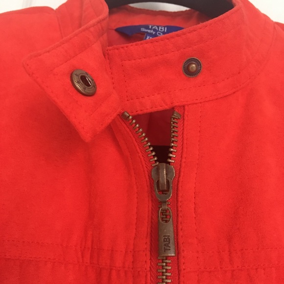 TABI Simply Classic Jacket Burnt Orange Size XS - Picture 4 of 13